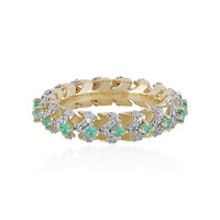 9K Colombian Emerald Gold Ring (Ornaments by de Melo)