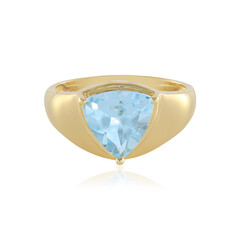 Sky Blue Topaz Silver Ring