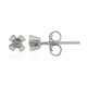 Madagascan Demantoid Silver Earrings (John Ferry)