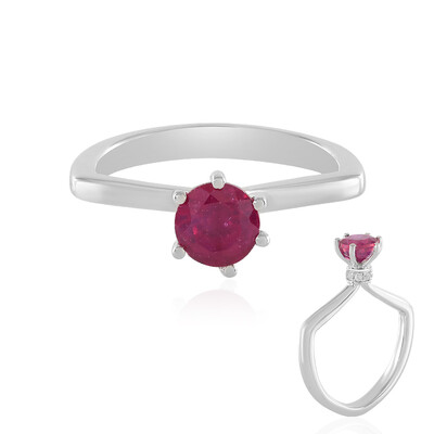 Madagascar Ruby Silver Ring