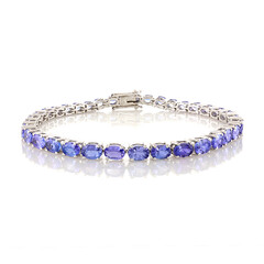 AAA Tanzanite Platinum Bracelet