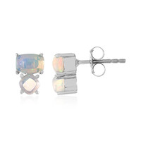 Welo Opal Silver Earrings