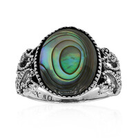 Abalone Shell Silver Ring (Art of Nature)