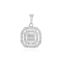 Zircon Silver Pendant