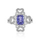 Tanzanite Silver Ring