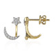 9K SI1 (G) Diamond Gold Earrings (Annette)