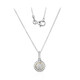 Zircon Silver Necklace