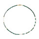 Malachite Silver Necklace (Riya)