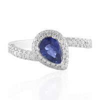 18K Blue Sapphire Gold Ring (de Melo)