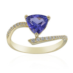 14K AAA Tanzanite Gold Ring (CIRARI)