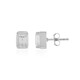 Zircon Silver Earrings