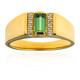 Benedito Green Tourmaline Silver Ring