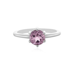 Rose de France Amethyst Silver Ring