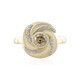 14K I2 Champagne Diamond Gold Ring (de Melo)