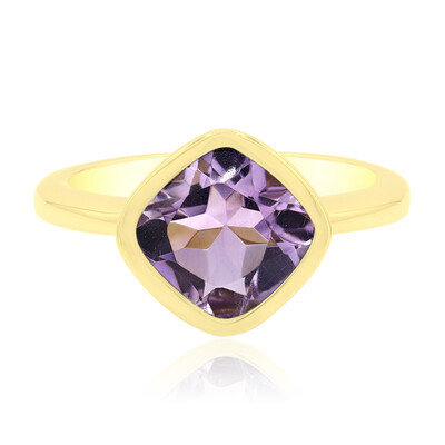 Rose de France Amethyst Silver Ring (MONOSONO COLLECTION)