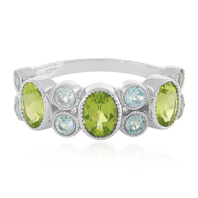 Peridot Silver Ring