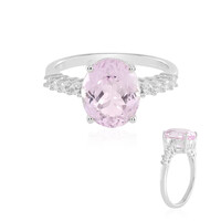 Kunzite Silver Ring