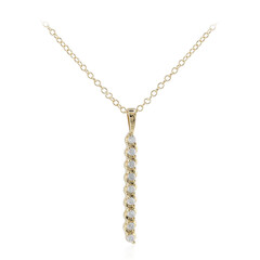 I3 (I) Diamond Silver Necklace