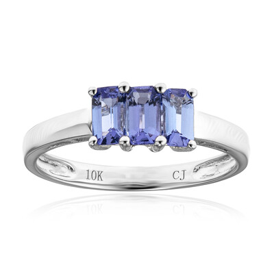 10K AAA Tanzanite Gold Ring