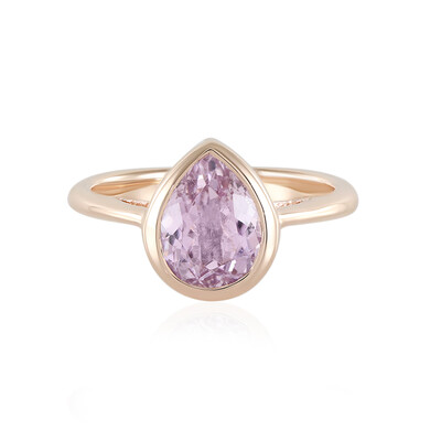 Kunzite Silver Ring