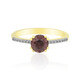 9K Pink Zircon Gold Ring