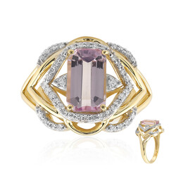 9K Brazilian Kunzite Gold Ring (Rifkind 1894 Collection)