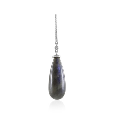 Labradorite Silver Pendant (MONOSONO COLLECTION)