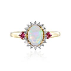 9K Welo Opal Gold Ring