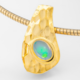 Welo Opal Silver Pendant (MONOSONO COLLECTION)