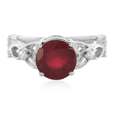 Madagascar Ruby Silver Ring