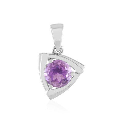 Uruguayan Amethyst Silver Pendant