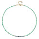 Brazilian Emerald Silver Necklace