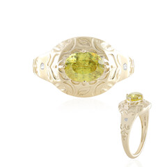 9K Sphene Gold Ring