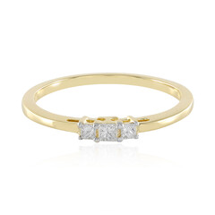 9K SI1 (H) Diamond Gold Ring