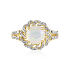 Welo Opal Silver Ring