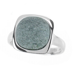 Fuchsite Silver Ring