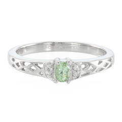 Paraiba Tourmaline Silver Ring