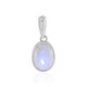 Rainbow Moonstone Silver Pendant