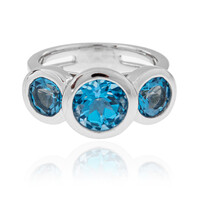 Marambaia Topaz Silver Ring