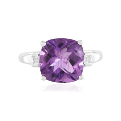 Amethyst Silver Ring