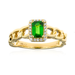 14K Kenya Tsavorite Gold Ring (CIRARI)