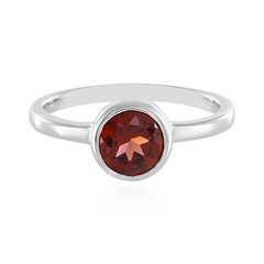 Mozambique Garnet Silver Ring