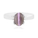 Cat´s Eye Sillimanite Silver Ring