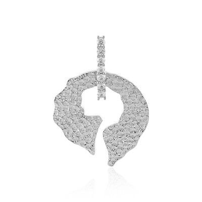 Zircon Silver Pendant (MONOSONO COLLECTION)