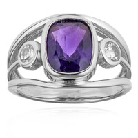 Colour Change Fluorite Silver Ring