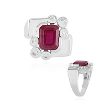 Madagascar Ruby Silver Ring (de Melo)