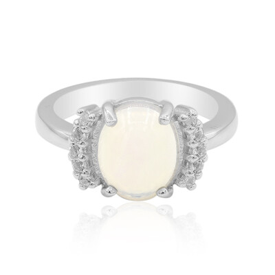 Welo Opal Silver Ring