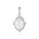 Welo Opal Silver Pendant