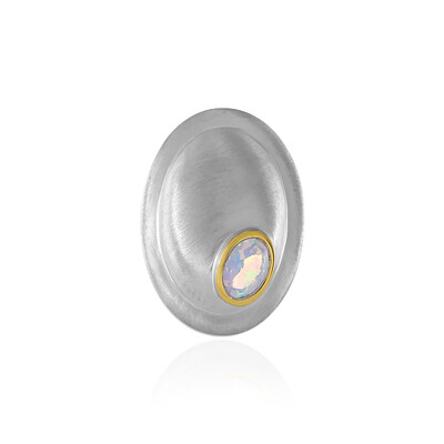 Welo Opal Silver Pendant (MONOSONO COLLECTION)