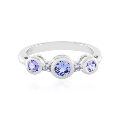 Tanzanite Silver Ring